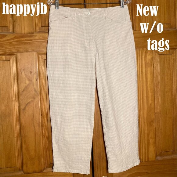 NWOT Vintage Basic Editions Capri Pants Size 14 - Picture 2 of 9
